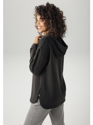 Aniston CASUAL Sweatshirt in schwarz