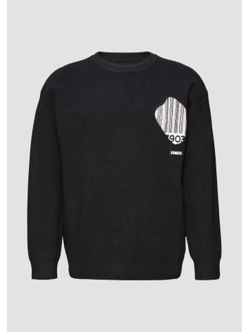 QS Strickpullover in 9999_schwarz