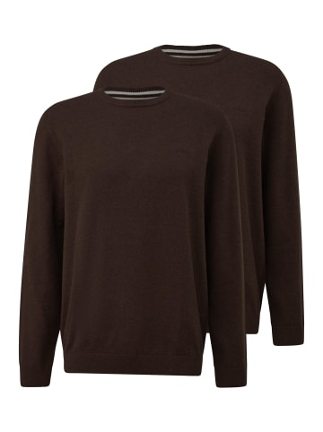 S. Oliver Pullover Basic in Dunkelbraun