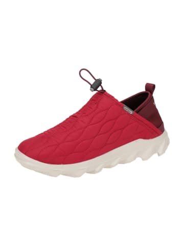 Ecco Sportliche Slipper in Rot