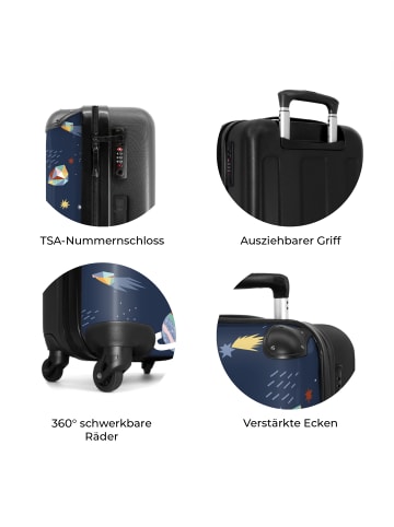 NoBoringSuitCases Suitcase, Handgepäck, Koffer, Trolley, Reisekoffer Planetenillustration