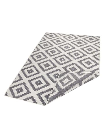 NORTHRUGS In- & Outdoor Teppich Malta Grau Creme