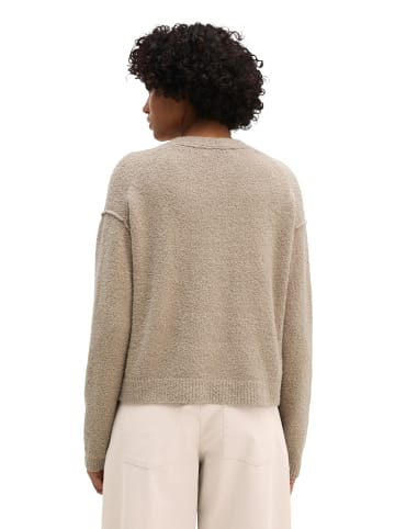 Marc O'Polo Cardigan relaxed in Stone Taupe Melange