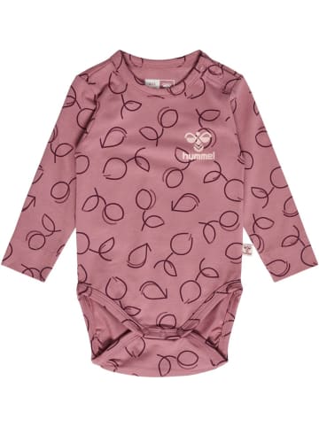 Hummel Kinder Langarmbody in Rosa