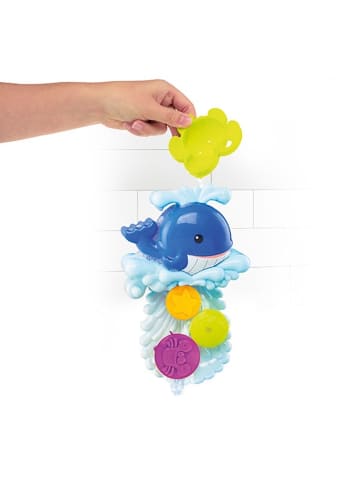 Toi-Toys Wasserspielzeug Wassermühle Wal mit Saugnapf - Baby Badewanne 12 Monate