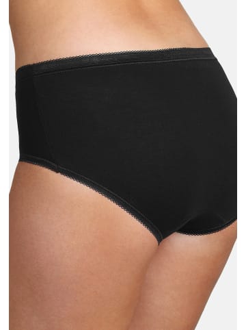 Sloggi Midi Slip Basic+ in Schwarz