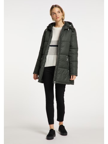 DreiMaster Damen Winteranorak in Dunkeloliv