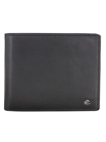 Esquire Harry Geldbörse Leder 12 cm in black