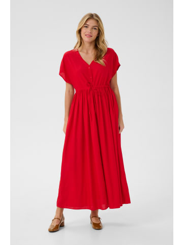 Cream Kleid CRTiah in High Risk Red