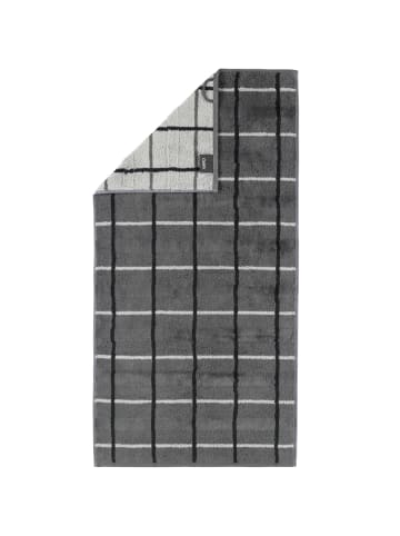 Cawö Handtuch Noblesse Square 1079 77 in Anthrazit