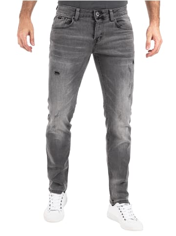 PEAK TIME  Slim-fit-Jeans München in Light Grey