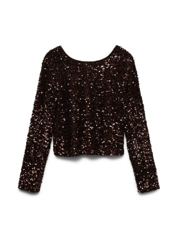 Vero Moda Hemd in Downtown Brown