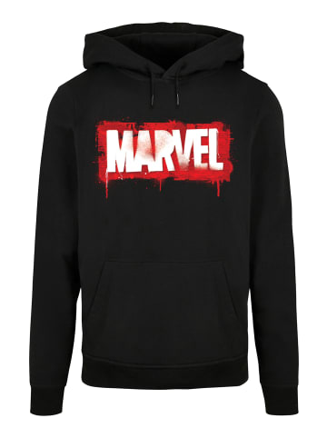 F4NT4STIC Basic Hoodie Marvel Logo in schwarz