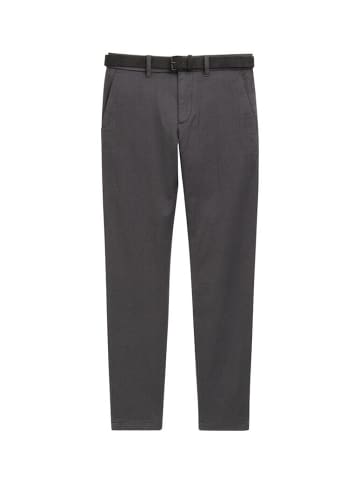 Tom Tailor Hose in grey black zig zag structure