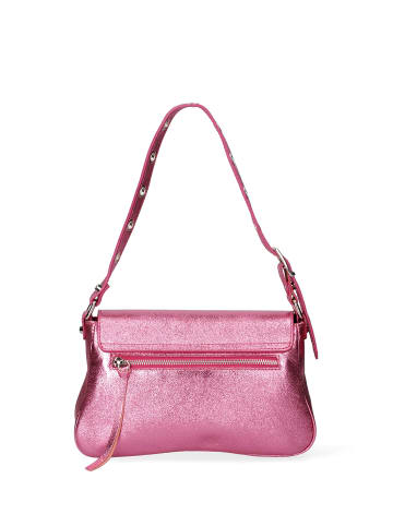 ROBERTA ROSSI Schultertasche in FUXSIA