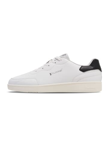 Hummel Schnürsenkel Sneaker Match Point Erwachsene in WHITE/BLACK