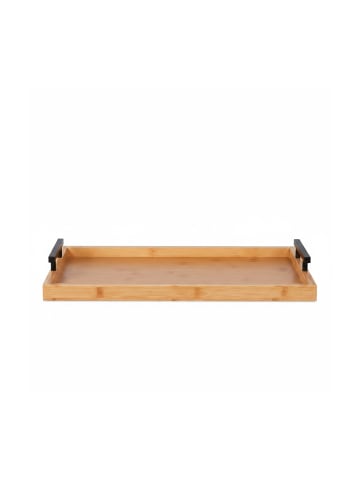 relaxdays Tablett in Natur - (B)50 x (H)7 x (T)30 cm