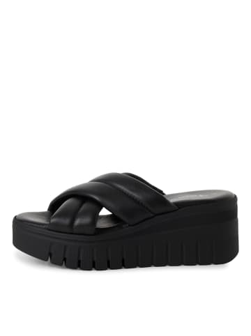 Tamaris Keilpantoletten in Schwarz