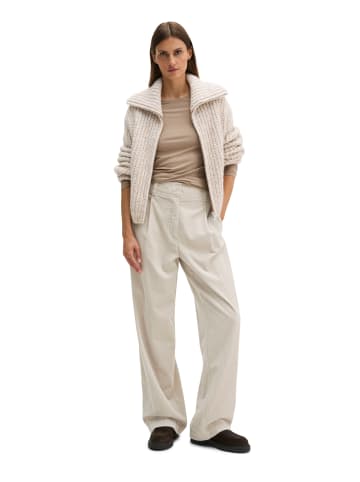 Marc O'Polo Zip-Cardigan relaxed in Light Brown