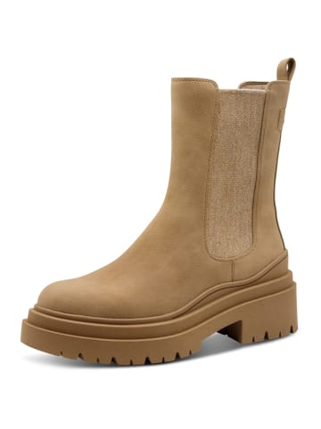 Tamaris Chelsea Boot in beige