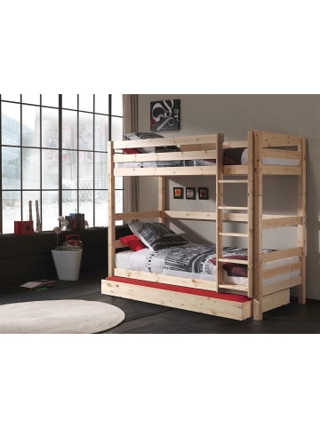 58 aufm Kessel ETAGENBETT Karolina 210x161x105 aus Massivholz in natur