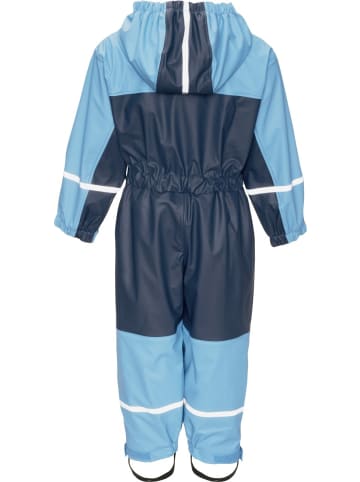 Playshoes Outdoor Overall "Overall Basic mit Fleecefutter" in Blau
