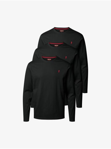 MCS 3er-Pack T-Shirts langarm MCJack in TapShoe