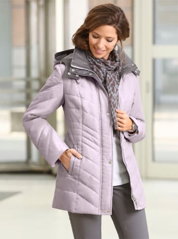 Sieh an! Steppjacke in rosé-grau