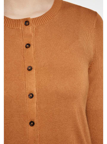 RISA Damen Cardigan in KAMEL
