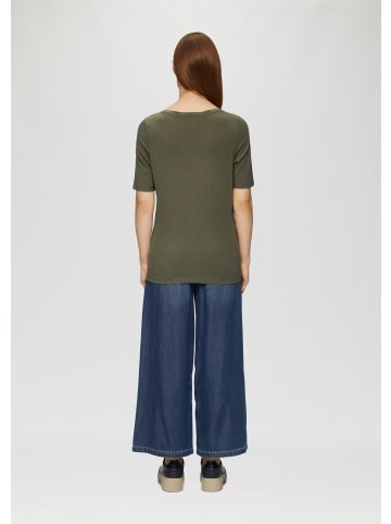 s.Oliver T-Shirt in 79E1_olivgrün