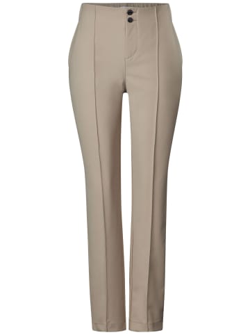 Street One Stoffhose in Safari Beige