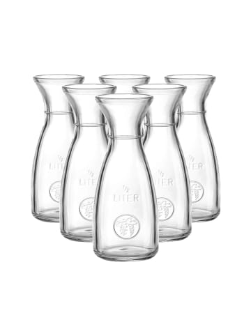 Ritzenhoff & Breker 6er Set Karaffen Bordeaux 500 ml in transparent