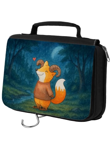 Mr. & Mrs. Panda beauty case Widder Astologie Design ohne Spruch in Weiß