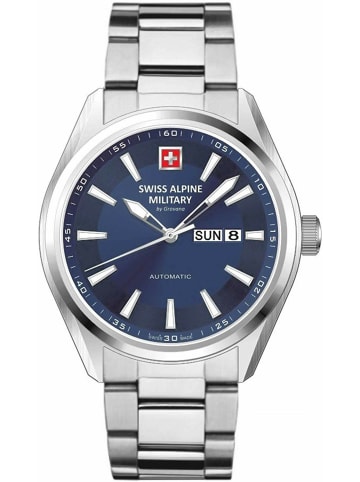 Swiss Alpine Military by Grovana Automatikuhr für Herren in blau