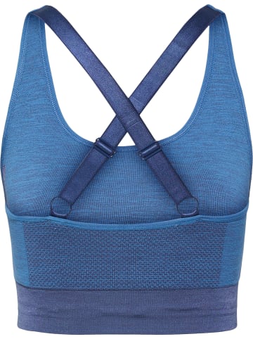 Hummel Hummel Sports Top Hmlclea Yoga Damen in RIVIERA/INSIGNIA BLUE MELANGE