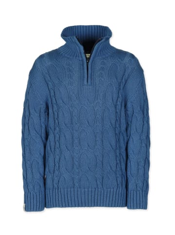 Band of Rascals Strick " Cable " in blau