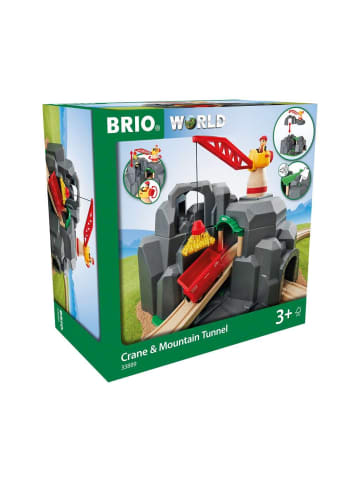 Brio Brio Aktionsspiel Große Goldmine mit Sound-Tunnel in bunt