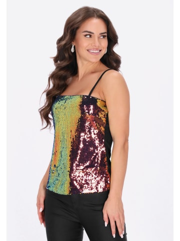 faina Women Top in rainbow multicolor