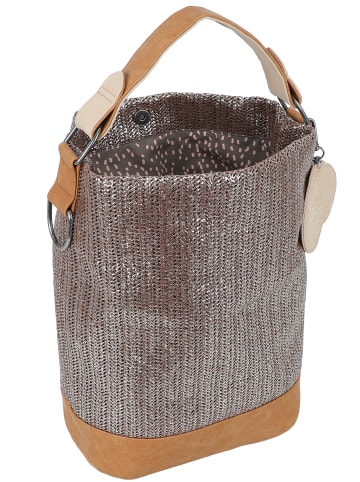 Fritzi aus Preußen Shopper Olga Limited Painted Straw in Nut