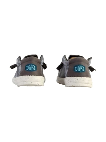 Hey Dude Wally Sport Mesh Schnür-Mokassin Grau