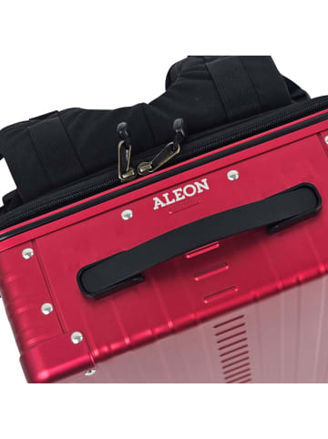 Aleon Hybrid Business-Rucksack 39 cm Laptopfach ruby