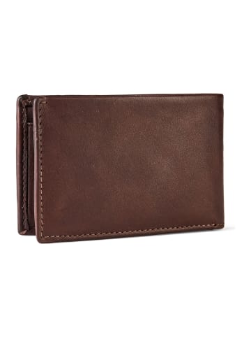 Esquire Chicago Geldbörse RFID Schutz Leder 10.5 cm in braun