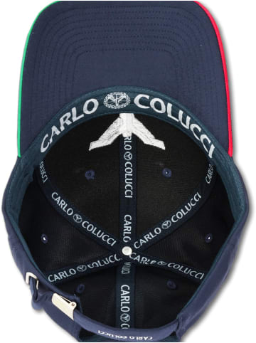 Carlo Colucci Baseball Cap Cermignani in Navy