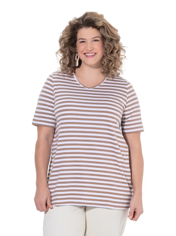 Ulla Popken Shirt in zartes gelb