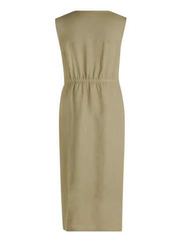 CARTOON Leinenkleid mit Cut-Outs in Elm