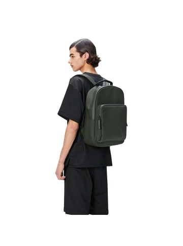 RAINS Book Daypack - Rucksack L 16" 40 cm (lagoon) in grün