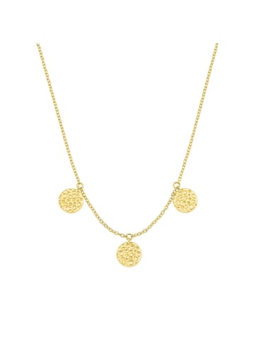 s.Oliver Halskette mit Anhänger in Gold – (L)42cm