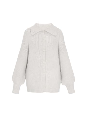 DreiMaster Women Cardigan in grey melange