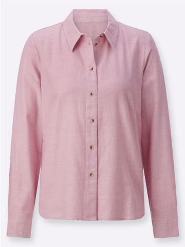 WITT WEIDEN Bluse in altrosa-meliert