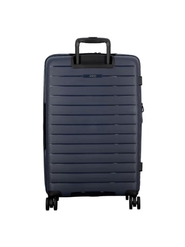 Jump Striper 4 Rollen Trolley 68 cm mit Dehnfalte in dark blue